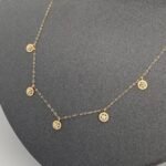 ⁦شوكر ذهب عيار 18 الوزن 1.06 جرام⁩ - الصورة ⁦4⁩