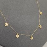 ⁦شوكر ذهب عيار 18 الوزن 1.06 جرام⁩ - الصورة ⁦5⁩