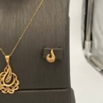 ⁦نصف طقم ذهب عيار 21 الوزن 4.40 جرام⁩ - الصورة ⁦4⁩