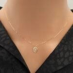 شوكر ذهب عيار 18 الوزن 0.43 جرام