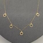 ⁦شوكر ذهب عيار 18 الوزن 1.14 جرام⁩ - الصورة ⁦3⁩