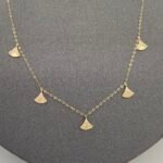 ⁦شوكر ذهب عيار 18 الوزن 1.04 جرام⁩ - الصورة ⁦3⁩