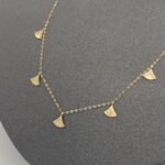 ⁦شوكر ذهب عيار 18 الوزن 1.04 جرام⁩ - الصورة ⁦4⁩