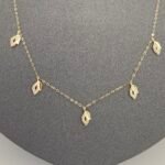 ⁦شوكر ذهب عيار 18 الوزن 1.06 جرام⁩ - الصورة ⁦3⁩