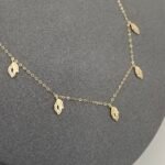 ⁦شوكر ذهب عيار 18 الوزن 1.06 جرام⁩ - الصورة ⁦4⁩