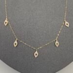 ⁦شوكر ذهب عيار 18 الوزن 1.19 جرام⁩ - الصورة ⁦3⁩