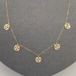 ⁦شوكر ذهب عيار 18 الوزن 1.30 جرام⁩ - الصورة ⁦3⁩