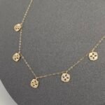 ⁦شوكر ذهب عيار 18 الوزن 1.30 جرام⁩ - الصورة ⁦4⁩