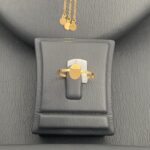 ⁦طقم ذهب عيار 21 الوزن 2.89 جرام⁩ - الصورة ⁦2⁩