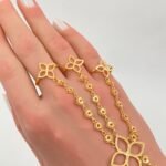 ⁦كف ذهب عيار 21 الوزن 12.43 جرام⁩ - الصورة ⁦2⁩