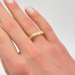 ⁦اسواره ذهب عيار 18 وزن 6.80 جرام لمسة أنيقة مميزة⁩ - الصورة ⁦3⁩