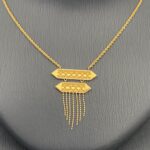 ⁦طقم ذهب عيار 21 وزن 8.66 جرام تصميم فاخر⁩ - الصورة ⁦6⁩