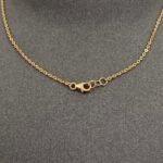 ⁦عقد ذهب عيار 18 الوزن 5.40 جرام⁩ - الصورة ⁦2⁩