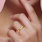 ⁦دبله ذهب عيار 21 الوزن 1.25 جرام⁩ - الصورة ⁦2⁩