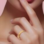 ⁦دبله ذهب عيار 21 الوزن 1.04 جرام⁩ - الصورة ⁦2⁩