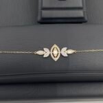 ⁦طقم ذهب عيار 18 الوزن 7.31 جرام⁩ - الصورة ⁦2⁩