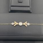 ⁦طقم ذهب عيار 18 الوزن 9.35 جرام⁩ - الصورة ⁦4⁩