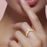 ⁦تونز ذهب عيار 18 بتصميم عصري وفاخر⁩ - الصورة ⁦2⁩