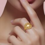 ⁦خاتم دوريكا ذهب عيار 21 الوزن 4.38 جرام⁩ - الصورة ⁦2⁩