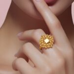 ⁦خاتم دوريكا ذهب عيار 21 الوزن 4.98 جرام⁩ - الصورة ⁦2⁩