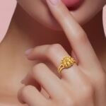 ⁦خاتم دوريكا ذهب عيار 21 الوزن 2.27 جرام⁩ - الصورة ⁦2⁩