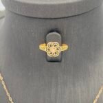 ⁦نصف طقم مواليد ذهب عيار 21 الوزن 2.22 جرام⁩ - الصورة ⁦5⁩