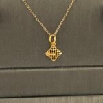 ⁦نصف طقم مواليد ذهب عيار 21 الوزن 2.05 جرام⁩ - الصورة ⁦3⁩