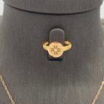 ⁦نصف طقم مواليد ذهب عيار 21 الوزن 2.28 جرام⁩ - الصورة ⁦3⁩