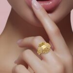 ⁦خاتم دوريكا ذهب عيار 21 الوزن 3.90 جرام⁩ - الصورة ⁦2⁩