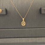 ⁦نصف طقم مواليد ذهب عيار 21 الوزن 2.10 جرام⁩ - الصورة ⁦3⁩