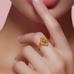 ⁦خاتم دوريكا ذهب عيار 21 الوزن 2.01 جرام⁩ - الصورة ⁦2⁩