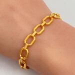 ⁦اسواره ذهب عيار 21 الوزن 8.71 جرام⁩ - الصورة ⁦3⁩