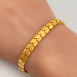 ⁦اسواره ذهب عيار 21 الوزن 9.15 الجرام⁩ - الصورة ⁦3⁩