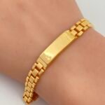 ⁦اسواره ذهب عيار 21 الوزن 9.55 جرام⁩ - الصورة ⁦3⁩