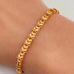 ⁦اسواره ذهب عيار 21 الوزن 5.19 الجرام⁩ - الصورة ⁦2⁩