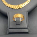 ⁦طقم ذهب عيار 21 الوزن 14.59 جرام⁩ - الصورة ⁦4⁩