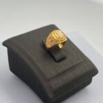 ⁦خاتم مواليد ذهب عيار : 21 الوزن 0.98 جرام⁩ - الصورة ⁦2⁩