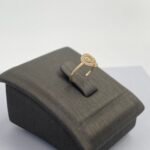 ⁦خاتم ذهب مواليد عيار 18 الوزن  0.48 جرام⁩ - الصورة ⁦2⁩