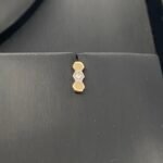 ⁦طقم ذهب عيار 18 الوزن 7.96 جرام⁩ - الصورة ⁦2⁩
