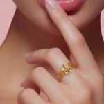 ⁦خاتم ذهب عيار 21 الوزن 1.56 جرام⁩ - الصورة ⁦2⁩