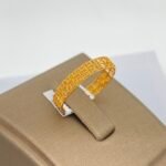 ⁦دبله ذهب عيار 21 الوزن 1.11 جرام⁩ - الصورة ⁦2⁩