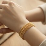 اسواره ذهب عيار 18 الوزن 11.05 جرام
