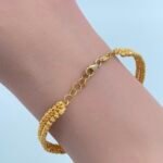 ⁦اسواره ذهب عيار 18 الوزن 15.57 جرام⁩ - الصورة ⁦2⁩