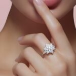 ⁦خاتم ذهب عيار 18 الوزن 2.35 جرام⁩ - الصورة ⁦2⁩