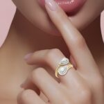 ⁦خاتم ذهب عيار 18 الوزن 2.58 جرام⁩ - الصورة ⁦2⁩