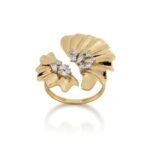 خاتم ذهب عيار 18 الوزن 3.06 جرام