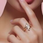 ⁦خاتم روز قولد ذهب عيار 18 الوزن 2.05 جرام⁩ - الصورة ⁦2⁩