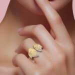 ⁦خاتم ذهب عيار 18 الوزن 2.70 جرام⁩ - الصورة ⁦2⁩