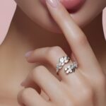 ⁦خاتم ذهب عيار 18 وزن 1.80 جرام تصميم استثنائي لعشاق الفخامة⁩ - الصورة ⁦2⁩