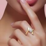 ⁦خاتم ذهب عيار 18⁩ - الصورة ⁦2⁩